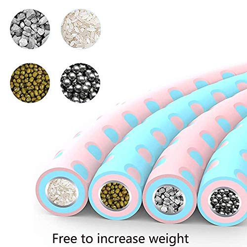 Cheaonglove Hula-Hoops Fitness Hula-Hoops Fitness Hula-Hoop Adult Weighted Hula-Hoop Adult Gifts Weighted Hula-Hoops Weighted Hula-Hoop For Adults Fitness Hoop