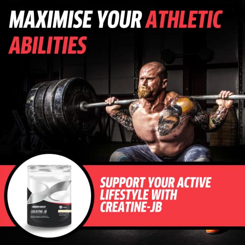 Xendurance Creapure Creatine Micronised Vegan Powder Performance Creatine Monohydrate with Lactate, Lemon Citrus, 30 servings