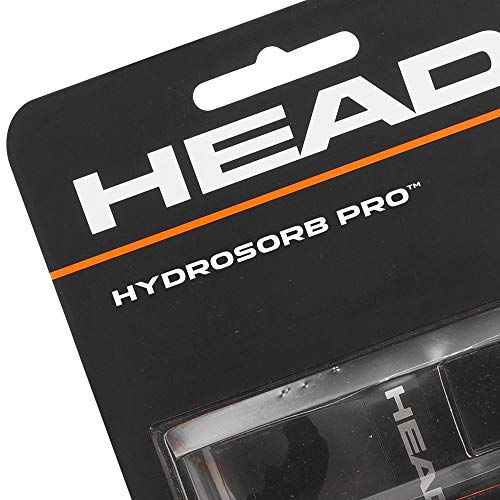HEAD Unisex's HYDROSORB PRO Racquet Grip, Black, One Size