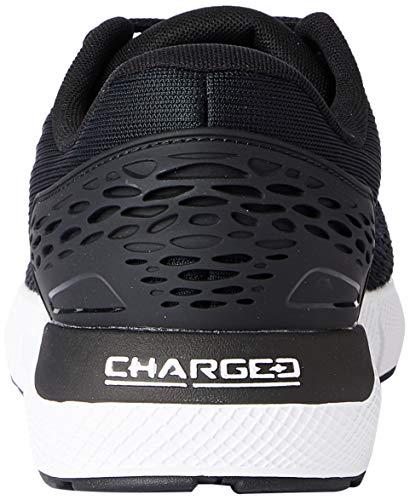 Under Armour Men's Charged Rogue 2 Road Running Shoe, Black White White 004, 10 UK