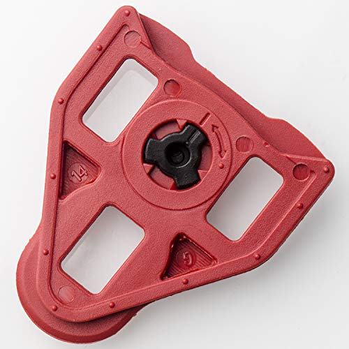 Compatible with Peloton Look Delta (9 Degree) Bike Cleats - Indoor Cycling & Road Bike Bicycle Cleat Set, Compatible with Peloton Indoor Bikes Pedals and Shoes Clipless Spinning and Cycle Shoes