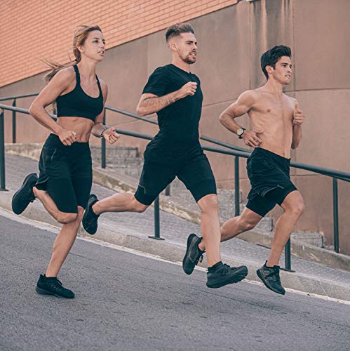 CEP – Run 2 in 1 Shorts 3.0 for Men | Running Tights Meet Casual Style in Black, Size VI