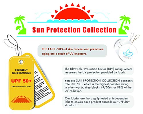 Yogipace Women's Sun Protection 17