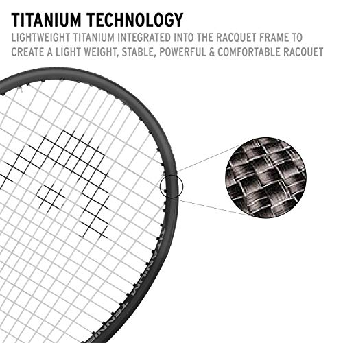 HEAD Ti S6 Tennis Racket Titanium - Grey, L4