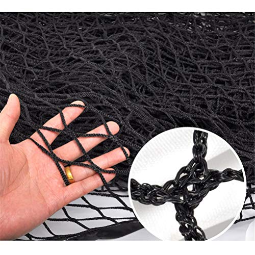 Dbtxwd Tennis Training Net 12.8M*1.1M, Polyester Foldable Volleyball Black Net for Suitable for Family Entertainment Garden