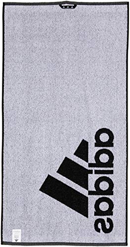 Adidas Unisex Adult S Towel - Black/White, 50 x 100 cm