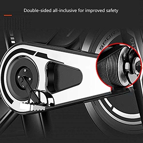 MGIZLJJ Electric bicycle Spin Bike Indoor Exercise Bike Studio Cycles Exercise Machines Cardio Workout Adjustable