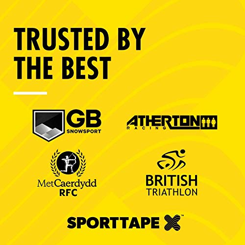 2 Rolls SPORTTAPE Finger Tape Zinc Oxide Tape - Black - 1.25cm x 10m for Jiu Jitsu, Rock Climbing, BJJ, Crossfit Grapple Tape, Splinting Tape, Climbing Tape, Jiu Jitsu Tape