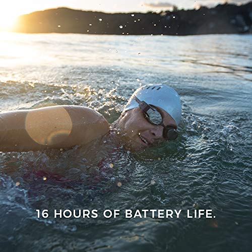 FORM Smart Swim Goggles, Fitness Tracker for Pool, Open Water and Swim Spa with a See-Through Display that Shows your Metrics while Swimming