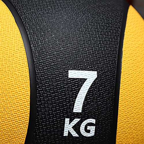 ZXQZ slam ball 1-7kg Elastic Medicine Balls, Solid Ball Fitness Ball, Soft Sports Gravity Ball for Indoor Strength Training, 1pcs (Size : 2kg)