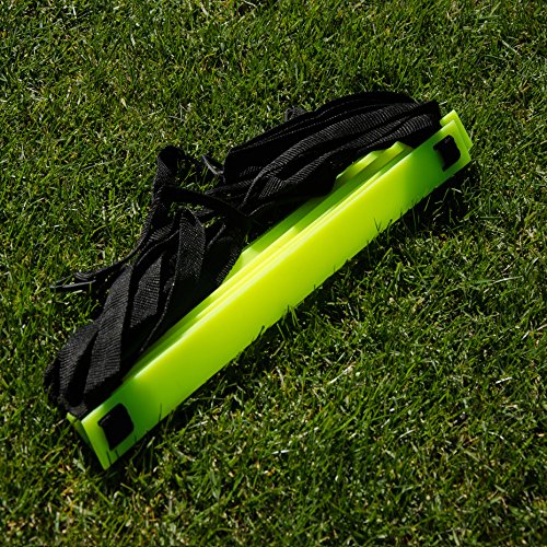 FORZA Speed Training Agility Ladder - 3m or 6m | Adjustable Agility Ladder | Footwork, Co-ordination & Speed Training Equipment | Boxing, Rugby, Football & More (3m)