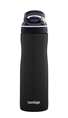 Contigo Ashland Chill Water Bottle with Straw, Keeps drinks cool for 24 h, insulated Stainless Steel Drinking Bottle, Leak-Proof Thermal Bottle, Sports Bottle for gym, Bike, Hiking, 590 ml