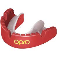 Opro ORTHO BRACES Adult Mouthguard / Gum Sheild - Colour Red