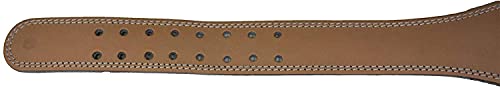 3X Professional Choice Weight Lifting Belt Genuine Leather Pro 6” inches Powerlifting Workouts Deadlift(Brown 6