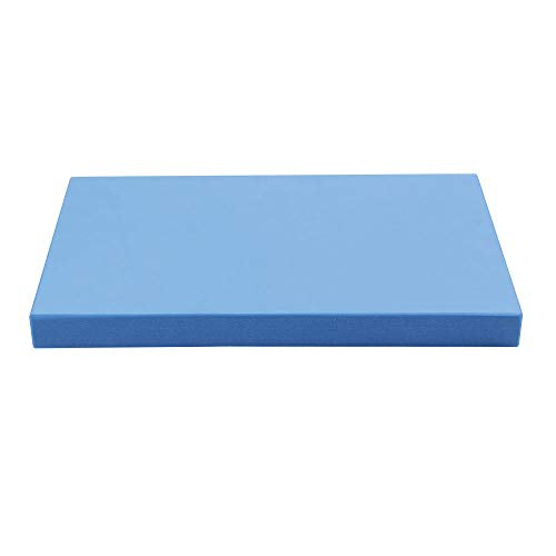 Yoga-Mad EVA Half Yoga Block | 305mm x 205mm x 25mm | Eco Friendly Yoga Block | High Density EVA Non Slip Block for Yoga, Pilates and Home Workouts | Provides Support for Various Yoga Poses