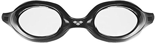 Arena Spider Swimming Goggles, Unisex Adult, Unisex adult, 0000000024-155, Transparent / Black, Universal