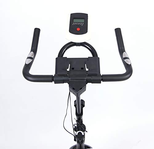Next day delivery Heavy Duty Flywheel Aerobic Studio Training Sports Bike Exercise Bike Fitness Cycling Home Fitness Gym LED Monitor (FREE WATER BOTTLE INCLUDED