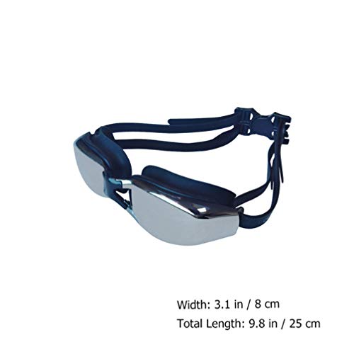 BESPORTBLE Myopia Swim Goggles Anti-fog Goggles Waterproof Swimming Sunglasses for Adults Beach Swim Pool Eyewear (750 degrees)