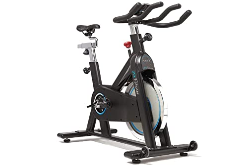 JTX Cyclo 6 Indoor Cycling Exercise Bike, Friction Resistance, 22kg Flywheel, 135kg User Capacity, 2 Year In-Home Warranty, Digital Display, Heart Rate Training