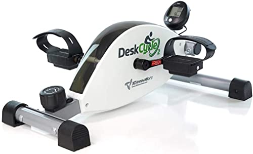 New DeskCycle2, Height Adjustable, Premium Quality Magnetic Resistance. Low Profile, Whisper Quiet, Mini Exercise Bike, Turn any Chair into an Invigorating Fitness Station.
