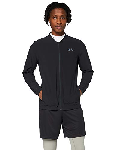 Under Armour UA STORM LAUNCH JACKET 2.0, Zip Jacket, Sports Jacket Men, Black (Black/Black/Reflective (001)), M