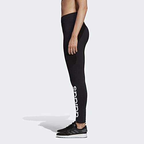 adidas Women Essentials Linear Tight - Black/White, M