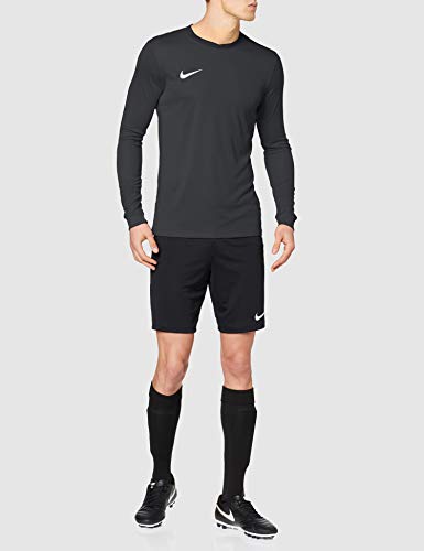 Nike LS Park VI Jsy – Long-Sleeved Shirt, Black / White, Medium