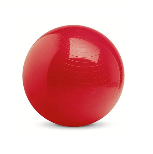 Exercise Body Ball Premium Quality Gym Ball / Yoga Fitness Ball / Pregnancy Birthing Ball Red 65 CM Diameter