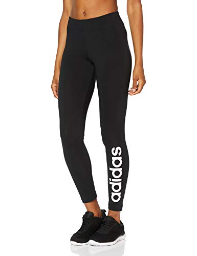 adidas Women Essentials Linear Tight - Black/White, M