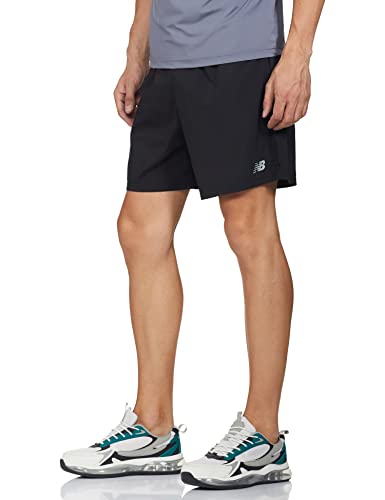 New Balance Core Run 7 Inch Short, Men, Black, S