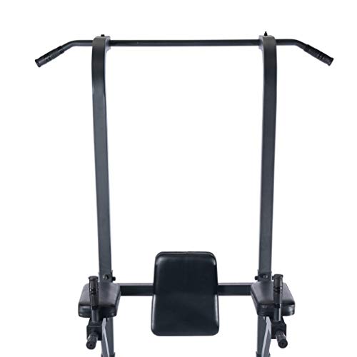 FIT4HOME Pull Up Workout Station | Body Building, Strength Training, Weight Lifting | TF-7509 Black