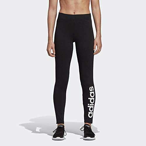 adidas Women Essentials Linear Tight - Black/White, M