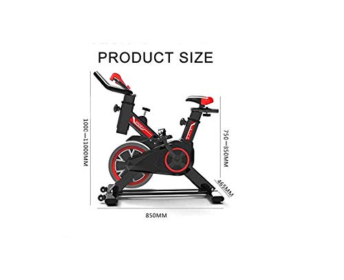 Lloow Stationary Bike, Spin Indoor Sunny Health & Fitness Cycling Bike with Hand Pulse Sensors, Aerobic Leg Training Device with Tablet Holder for Seniors and Unisex at Home Cardio Gym Workout