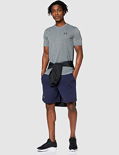 Under Armour Men's UA Siro Short Sleeve Fast-Drying Gym and Running T-Shirt , Black (Black ), L