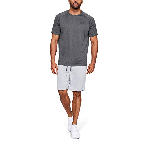Under Armour Men Tech 2.0 Shortsleeve, Light and Breathable Sports T-Shirt, Gym Clothes, Wicks Away Sweat & Dries Very Fast