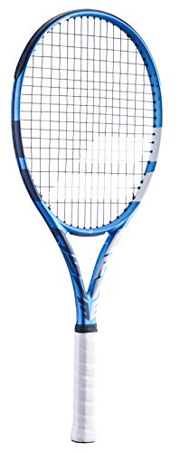 Babolat Evo Drive Strung Unisex Adult Tennis Racket, 136-Blue, Grip Size: 0
