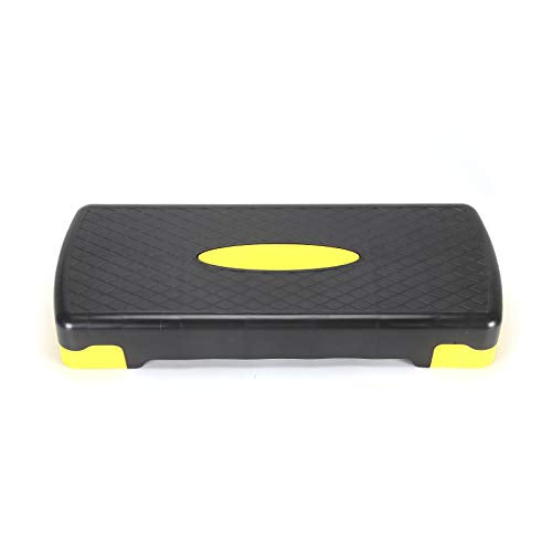 YORKING Adjustable Aerobics Step Exercise Stepper Gym Yoga Board Non Slip Gym Board for Home Gym Workout Routines Training