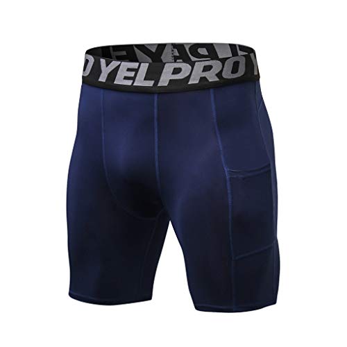 Mens Tight Gym Shorts Compression Shorts Men Base Layer Breathable Fit Training Shorts Mens Running Shorts Tight Bodybuilding Shorts Men Summer Ultralight Quick Dry Workout Shorts With Pockets