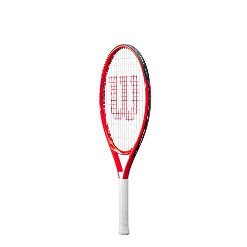 Wilson Roger Federer 23 tennis racket, For children aged 7 - 8, AirLite alloy, Red, WR054210H