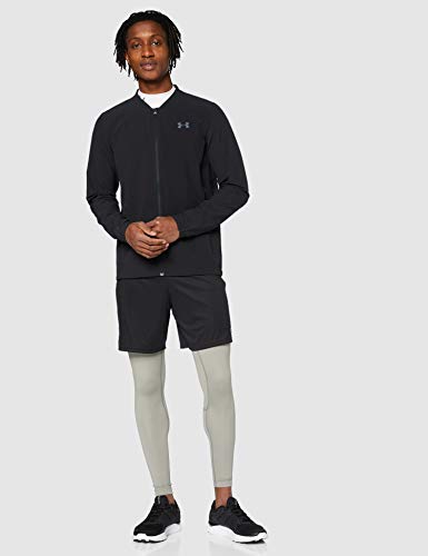 Under Armour UA STORM LAUNCH JACKET 2.0, Zip Jacket, Sports Jacket Men, Black (Black/Black/Reflective (001)), M