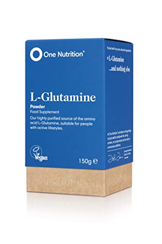 One Nutrition L-Glutamine - Highly Purified Amino Acid - No Fillers - No Binders - SportsNutrition Supplement - 150g Powder