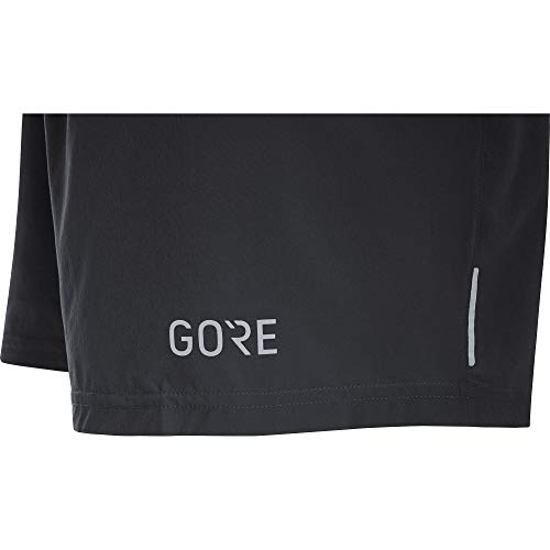 GOREWEAR Men's R5 5 Inch Shorts, Black, L UK