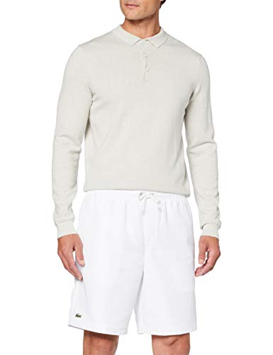 Lacoste Sport Men's Gh353t Short, White (Blanc), 52 (Manufacturer size: 6)