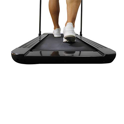 WalkSlim 570 Foldable Motorised Home Treadmill - Office Desk Walking Treadmill - LED Touchscreen, Calorie Counter, Remote Control, Foldable & Compact