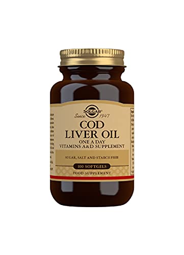 Solgar Cod Liver Oil Softgels - Pack of 100