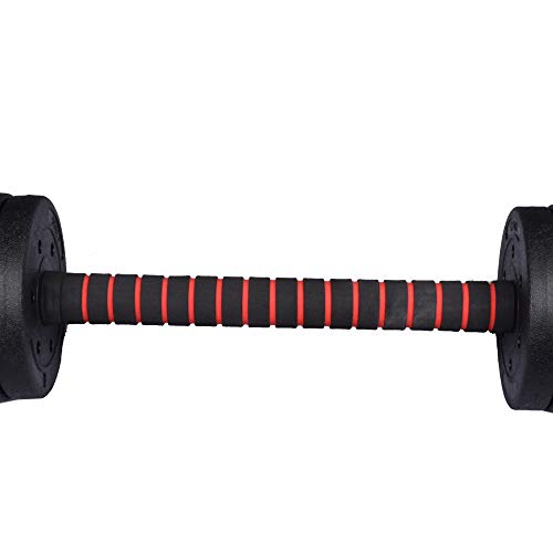 Exersci Multifunctional Adjustable Dumbbell, Barbell Weight Lifting Set 20kg/30kg (20)