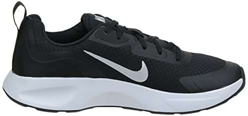 Nike Boys Wearallday (Gs) Running Shoe, Black White, 8 UK