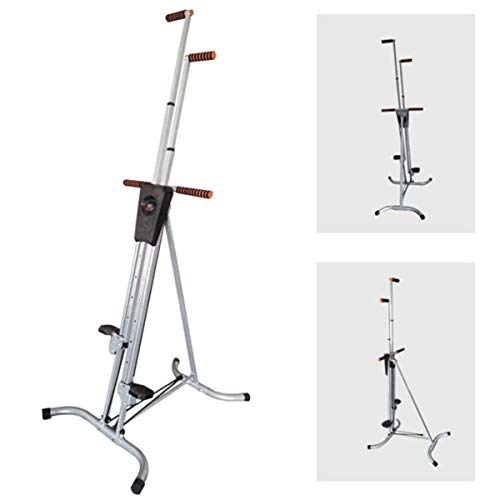 Kays Adjustable Vertical Climber Foldable Stepper Climber Machine Sports Training Vertical Mountaineer for Home Workout Fitness Stair Climber