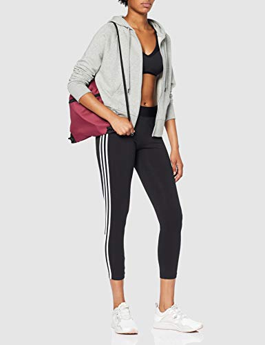 Adidas Women's Essentials 3-Stripes Tight, Black/White, XS