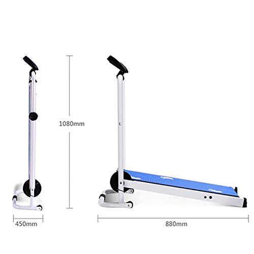 Small Foldable Treadmill Mechanical Walking Machine with LCD Screen Non-electric Treadmill,Maximum load 90 kg, home fitnessTreadmill Suitable For Home Office Walking Machine